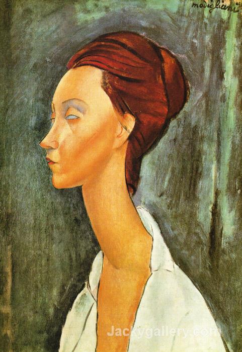 Lunia Czechovska by Amedeo Modigliani paintings reproduction